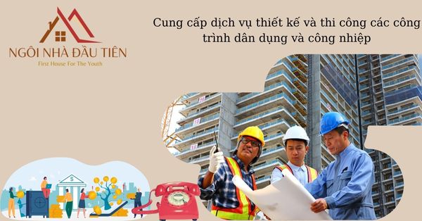 dịch vụ thiết kế thi công của ngôi nhà đầu tiên