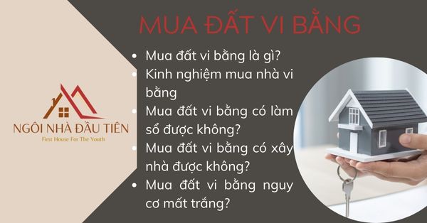 mua đất vi bằng