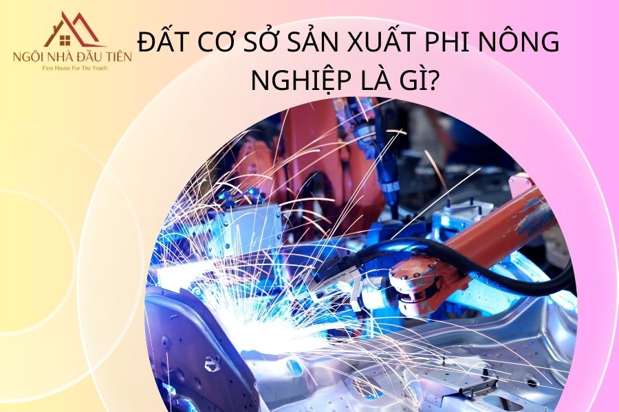 Đất cơ sở sản xuất phi nông nghiệp là gì?