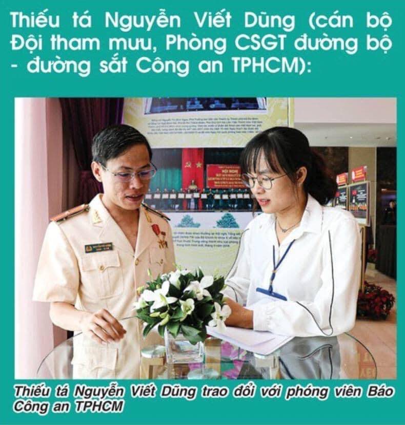 Dương Trung Oanh phỏng vấn Cảnh sát giao thông