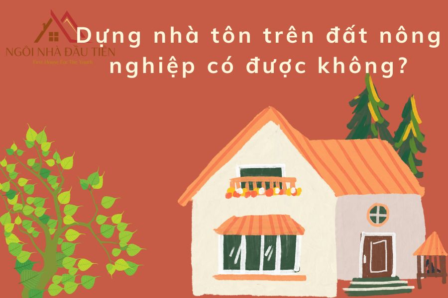 DỰNG NHÀ TÔN TRÊN ĐẤT NÔNG NGHIỆP có được phép không?