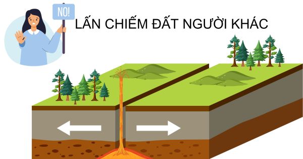 LẤN CHIẾM ĐẤT NGƯỜI KHÁC